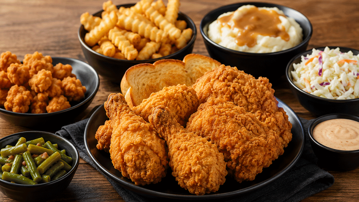 Golden Chick Menu with Prices